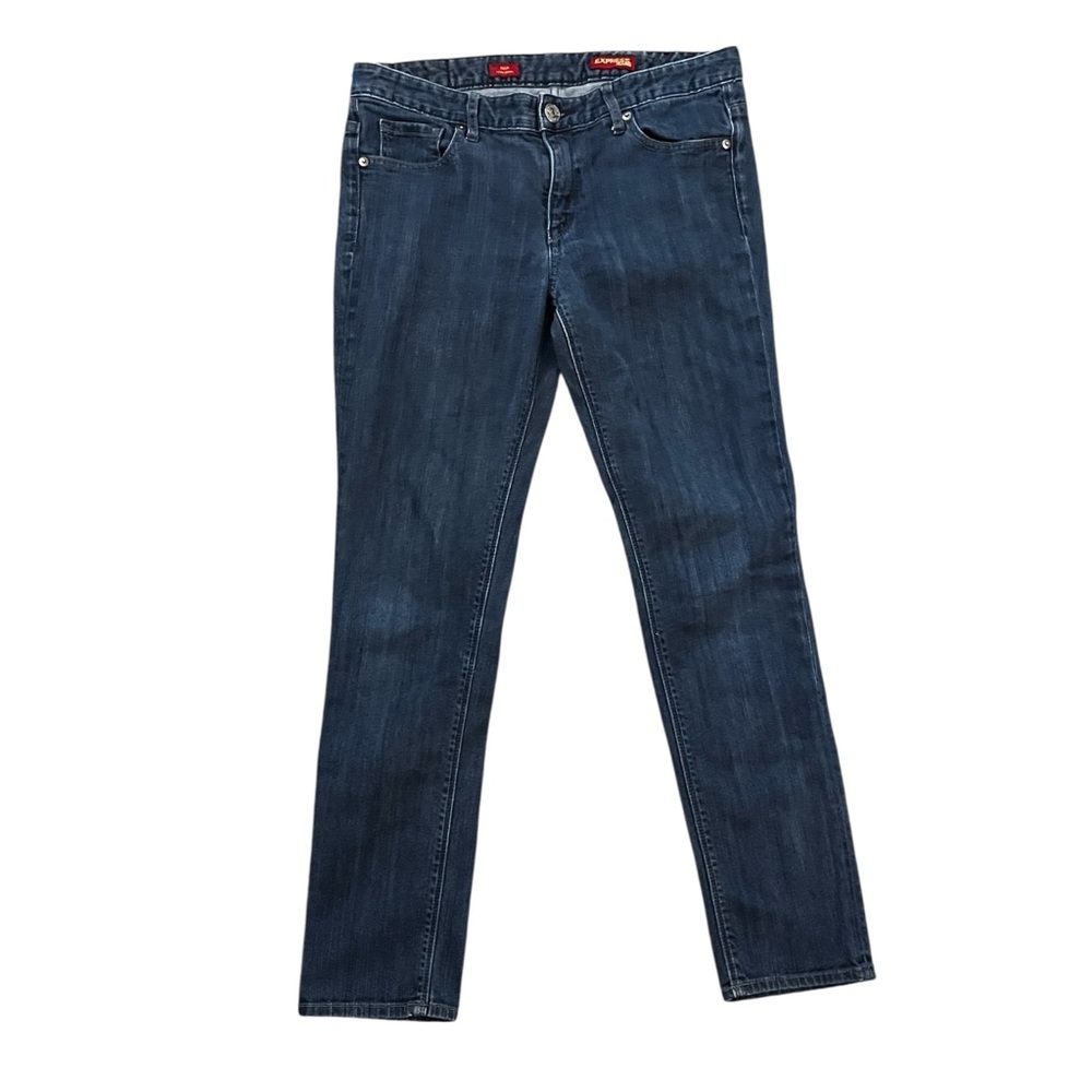Y2K Express Mia Ultra Skinny Jeans Stretch Dark Wash 8S